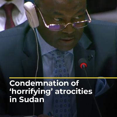 Condemnation of ‘horrifying’ atrocities in Sudan Condemnation of ‘horrifying’ atrocities in Sudan