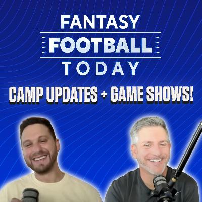 Camp Risers, Potential WR1s, Fun and Games! (07/29 Fantasy Football Podcast)