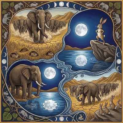 The Rabbit and the Moon’s Reflection | Little Sleepy Tales