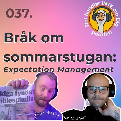 037. Bråk om sommarstugan - Expectation Management i praktiken! [Win-Win 3/4]
