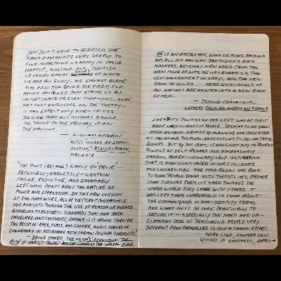 84: Richard Orodenker uses commonplace books 84: Richard Orodenker uses commonplace books