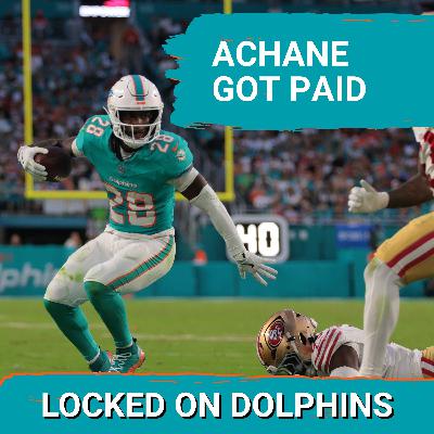 BAG ALERT! De'Von Achane Gets PAID By The Miami Dolphins On A 4-Year Contract Extension