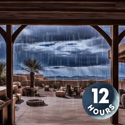 Torrential Downpour & Heavy Thunder | 12-Hour Thunderstorm Sleep Sounds