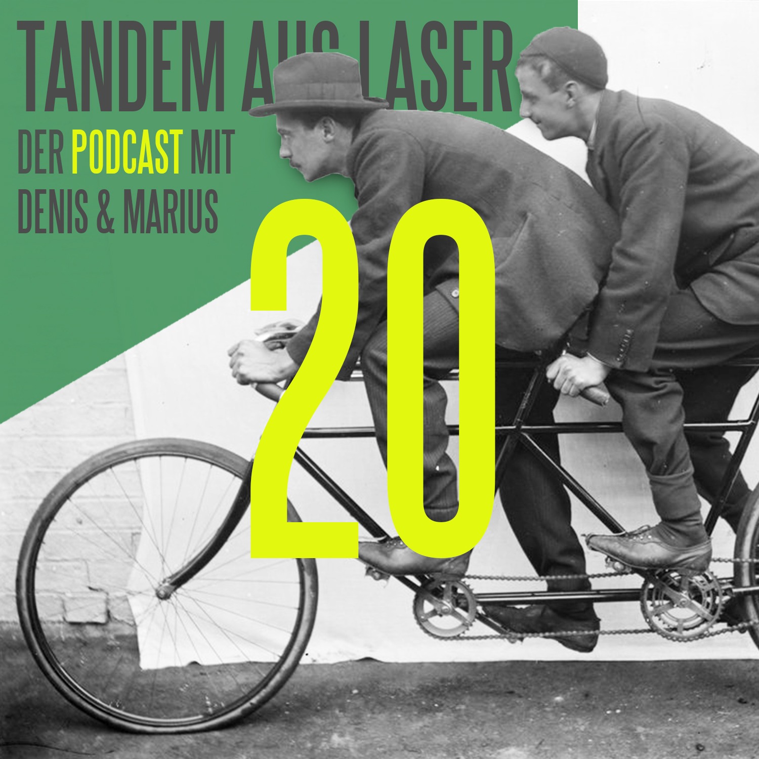 Tandem aus Laser