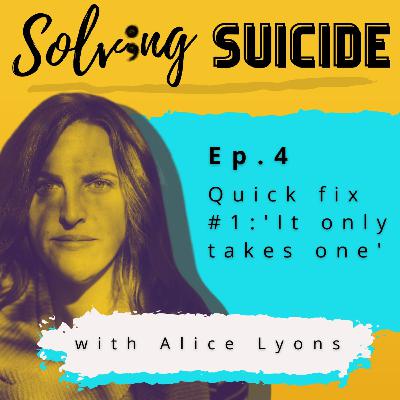 4. Quick Fix #1: 'It only takes one'