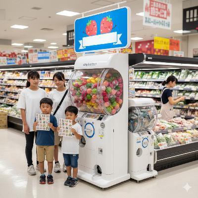 第428回｜生鮮扭蛋？！超市扭蛋革命！把即期品變成遊戲