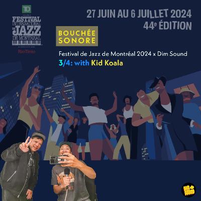 Dim Sound x Festival International de Jazz de Montréal 2024 – Bouchée Sonore 3/4 : Kid Koala