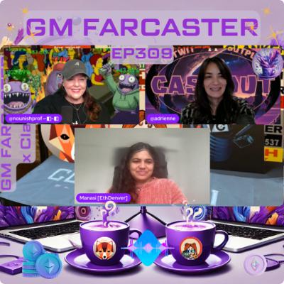 Beeple Meets Warplets & Manasi Brings the ETH Denver Alpha: GM Farcaster ep309 with @manasi