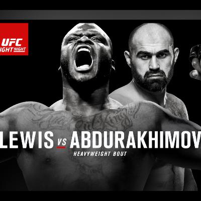 Bookie Beatdown: UFC Fight Night Albany: Lewis vs Abdurakhimov