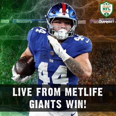 Live from MetLife Stadium: Cam Skattebo hat-trick as Giants pull off TNF victory