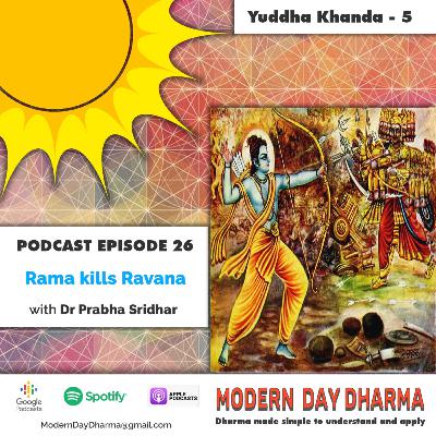026: Rama kills Ravana 026: Rama kills Ravana