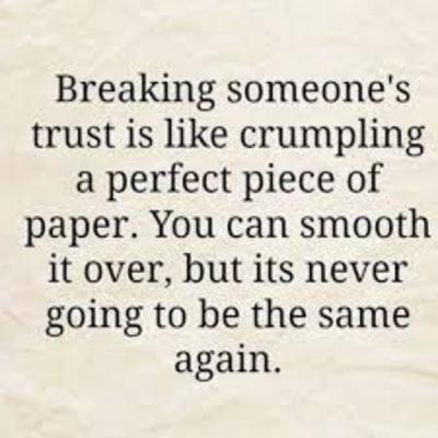 Never Bank on Promises