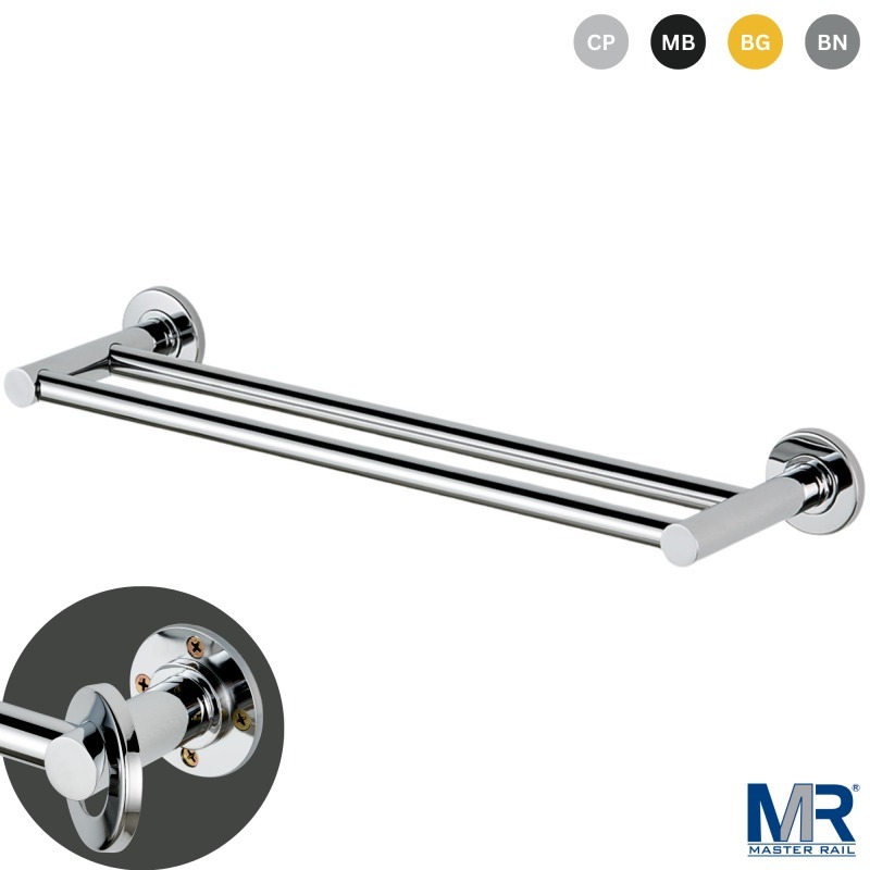 Upgrade Your Bathroom with a Modern Chrome Towel Rail from UDO Systems