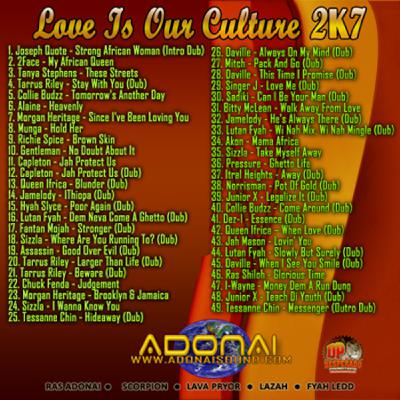 Love Is Our Culture 2K7 Adonai Mix
