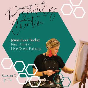 074 - Jennie Lou Tucker, Fine Artist on Live Event Painting 074 - Jennie Lou Tucker, Fine Artist on Live Event Painting
