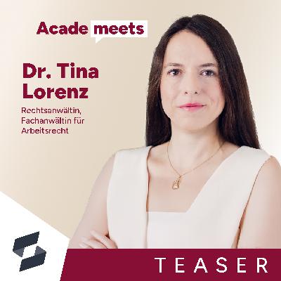 Teaser: Dr. Tina Lorenz – Arbeitsrecht mit Rhythmus