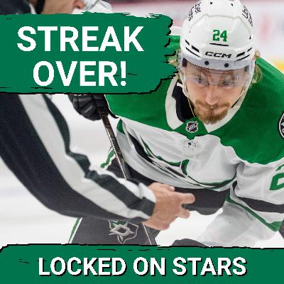 OUTPLAYED: Dallas Stars Road Point Streak SNAPPED in Minnesota - Roope Hintz Injury Looms