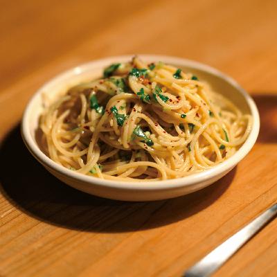 #24 にんにくをコンフィにする、ペペロンチーノ。
