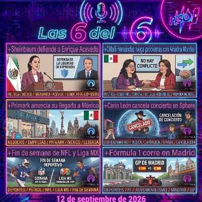 12 de septiembre de 2026 | Presidenta Sheinbaum defiende a Enrique Acevedo 12 de septiembre de 2026 | Presidenta Sheinbaum defiende a Enrique Acevedo