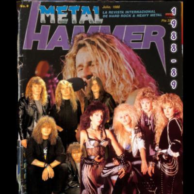 METAL HAMMER 1988 - 1989