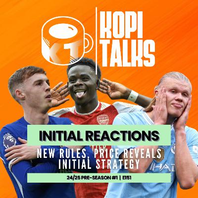 Initial Reactions | Pre Season 24/25 #1 | E151
