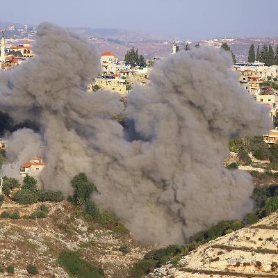 Videos show the moment Israel bombed villages in southern Lebanon