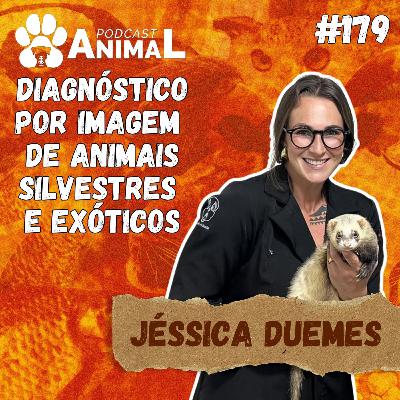 Podcast Animal 179 - Diagnóstico por imagem de animais silvestres e exóticos com Jéssica Duemes