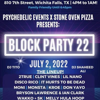 Block Party with Stone Oven Block Party with Stone Oven