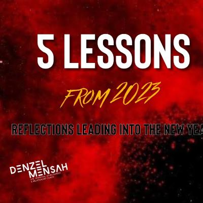 5 Lessons from 2023