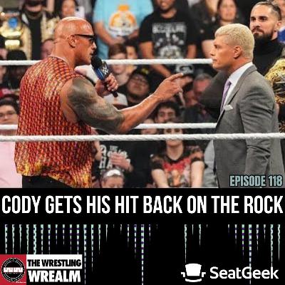 CODY SLAPS THE ROCK BACK!