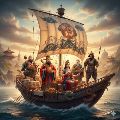 日本歷史系列 | 來自中印日的七福神與寶船
