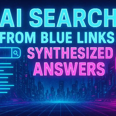 S1 E5: The Dawn of AI Search: from blue links to synthesized answers S1 E5: The Dawn of AI Search: from blue links to synthesized answers