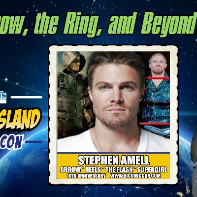 The Arrow , The Ring and Beyond ...One on One with Stephen Amell From Rhode Island Comic Con The Arrow , The Ring and Beyond ...One on One with Stephen Amell From Rhode Island Comic Con