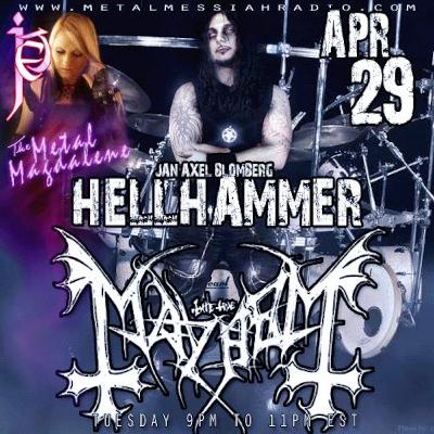 HELLHAMMER OF MAYHEM INTERVIEW ON METAL MESSIAH RADIO