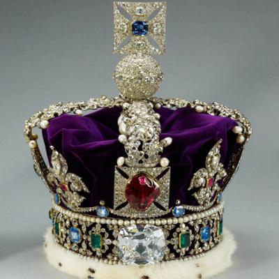 Las joyas de la corona inglesa.