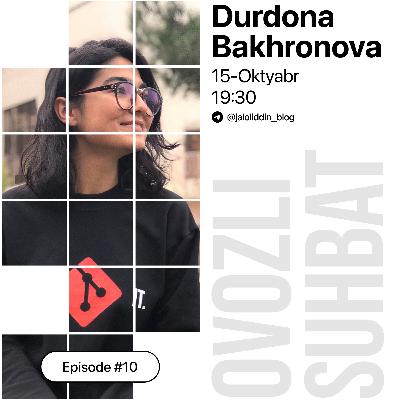 #10. Dizayner va dasturchilar o'rtasidagi kollaboratsiya | D. Bakhronova