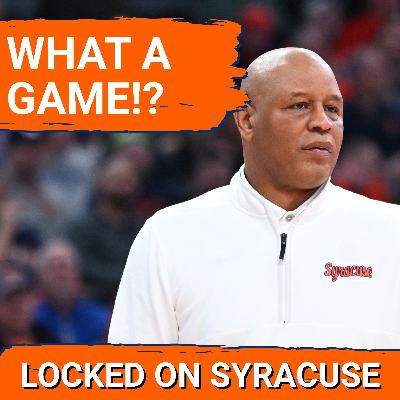 REACTION: Syracuse Basketball SURVIVES IN DOUBLE OT to Beat Cal | William Kyle & Nate Kingz Deliver REACTION: Syracuse Basketball SURVIVES IN DOUBLE OT to Beat Cal | William Kyle & Nate Kingz Deliver