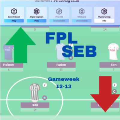 Gameweek 12-13: Saka or Palmer or BOTH?🤔 Gameweek 12-13: Saka or Palmer or BOTH?🤔