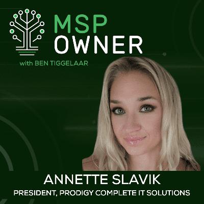 Classroom Teacher to MSP President (Annette Slavik at Prodigy Complete IT Solutions)