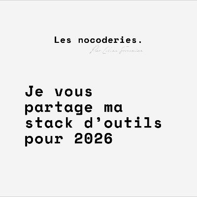 Ma stack de 2026 Ma stack de 2026
