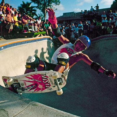 Wie es heiß und das Skateboard cool wurde