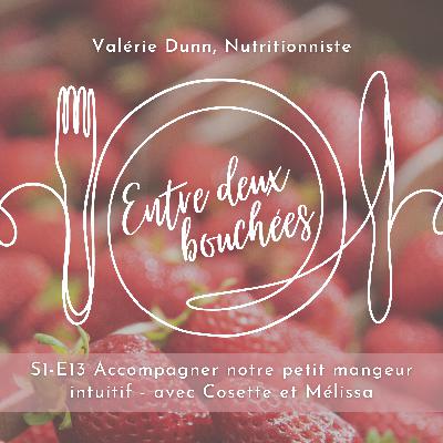 S1-E13 Accompagner notre petit mangeur intuitif - avec Cosette et Mélissa S1-E13 Accompagner notre petit mangeur intuitif - avec Cosette et Mélissa