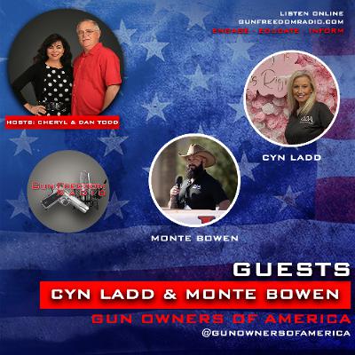 GEAR Up For The GOA AZ Freedom Festival with Cyn Ladd & Monte Bowen - GunFreedomRadio EP493