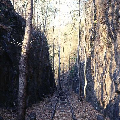 Thailand - Hellfire Pass, Bridge over the river Kwai Thailand - Hellfire Pass, Bridge over the river Kwai