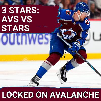 3 Stars of the Game: Avalanche vs Stars