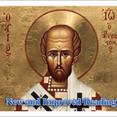 St. John Chrysostom - Gospel of Matthew - Homily III