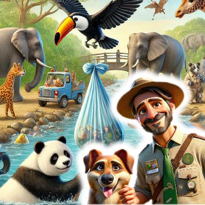 Audiobook for kids #06 | The polluted river πΆπ | Zoo adventures with Jack the dog Audiobook for kids #06 | The polluted river πΆπ | Zoo adventures with Jack the dog