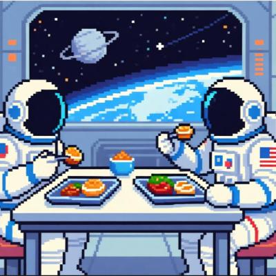 Afl. 9 - Cosmic Cuisine: Wat staat er op het menu voor een astronaut?