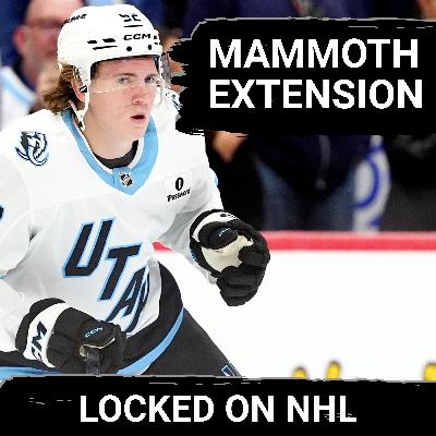 Logan Cooley Earns ENORMOUS Contract Extension From Utah Mammoth Logan Cooley Earns ENORMOUS Contract Extension From Utah Mammoth