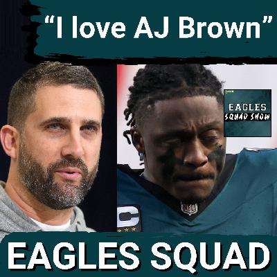 EAGLES SQUAD SHOW: Nick Sirianni tries the Love Game with AJ Brown EAGLES SQUAD SHOW: Nick Sirianni tries the Love Game with AJ Brown